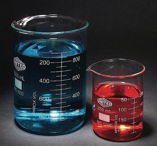 United Scientific Beakers Low Form Borosilicate Glass 1000ml