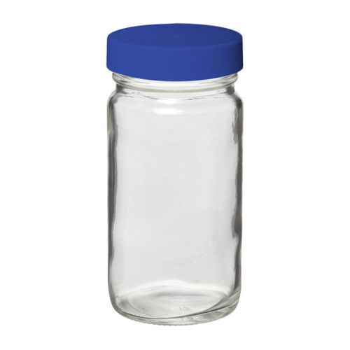 Tall Wide Mouth Clear Glass Jars