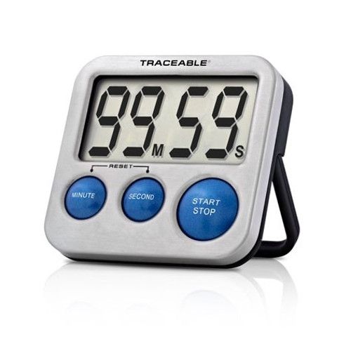 Traceable Calibrated Digital Count Down Timer; 99min/59s