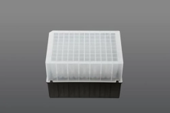 2.2 ml 96-Well Deep Well Plate, V Conical Bottom, Square well, Equivilent to Thermo Fisher #95040460, sterile, 5/pk, 50/cs