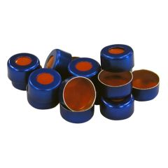 11mm Blue Crimp Cap & Standard Seal (100/pk)