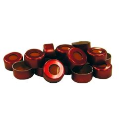 11mm Red Crimp Cap and Standard Seal (100/pk)