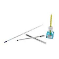 Accu-Safe Enclosed Chamber - Blue Spirit Filled Thermometer