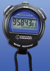 Traceable Stopwatch Digital