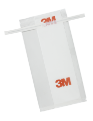 3M Plain Sample Bag BP112S, 4.5 in x 9 in, 15 oz, 2.5 mil, 1000 per case