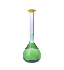 Class A Serialized and Certified Volumetric Flasks with Snap Cap - 500mL