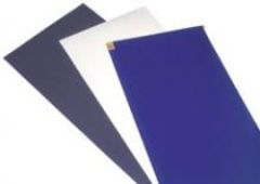 Adhesive Cleanroom Mat - Blue - 18" x 36" (4CS)