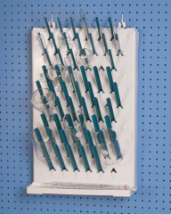 LabAire II 3 Tier Single Side Glassware Drying Rack