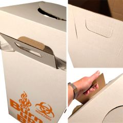 Burn-Up Bin with Handles - 12x12x27" (6CS)