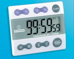 Traceable Four-Channel Alarm Timer