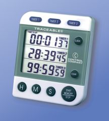 Traceable Three-Line Alarm Timer
