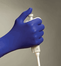 Cobalt Nitrile Disposable Gloves - Cobalt Blue - Size: Large  (100bx)